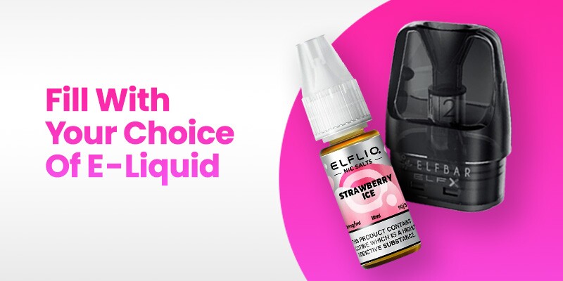 Elfx pods e-liquid compatibility
