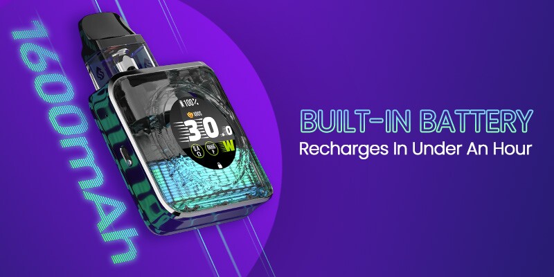 Xros 5 Nano has a fast-charging 1600mAh battery