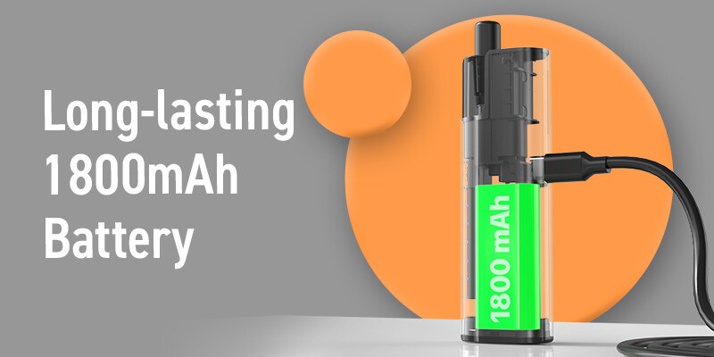 Aspire Vilter Max 1800mAh battery