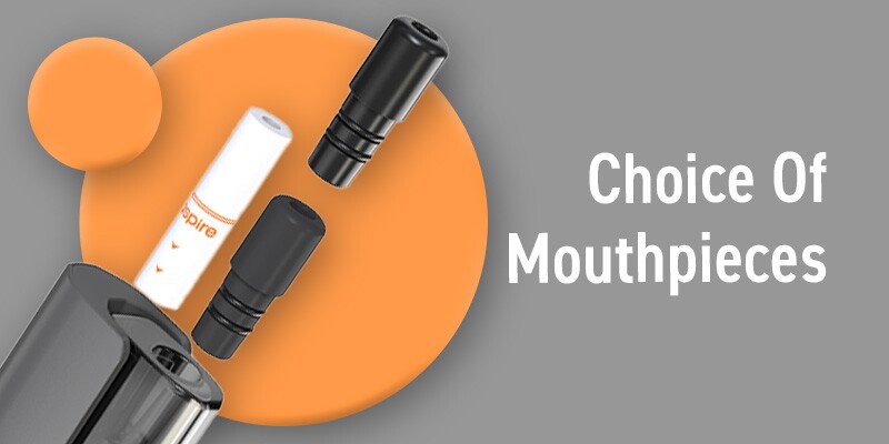 Aspire Vilter Max plastic or paper mouthpiece