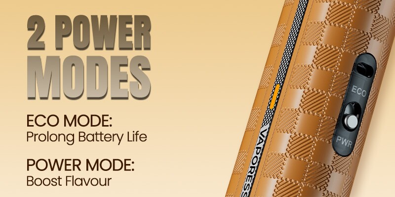 Vaporesso Vibe SE 2 Power modes