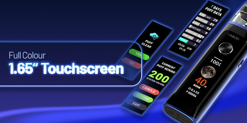 Smok Novo 6 Ultra touch screen 1.65”