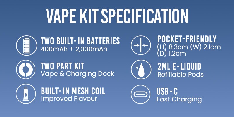 Innokin EZ Leva specs