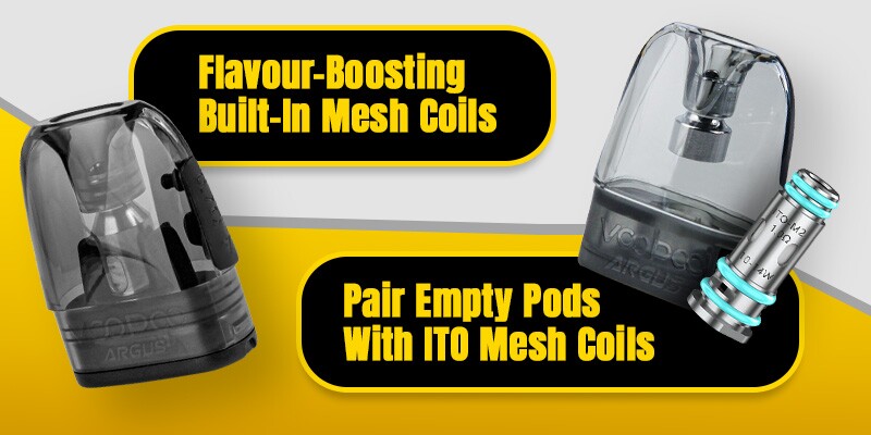 Argus pods coil compatibility