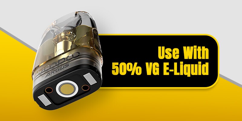 Argus pods e-liquid compatibility