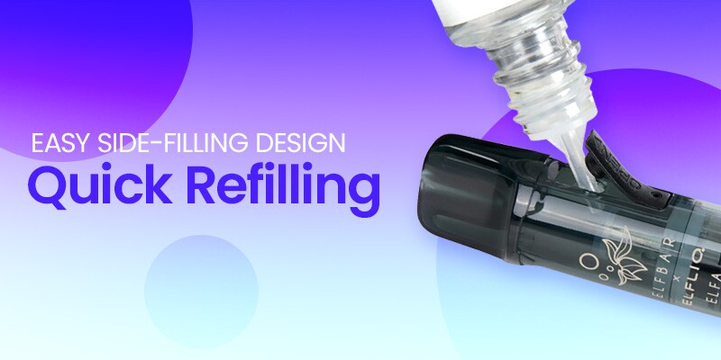 Elfliq Turbo side-filling