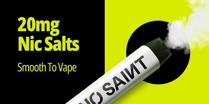 No Saint Pods 20mg Nicotine Salts