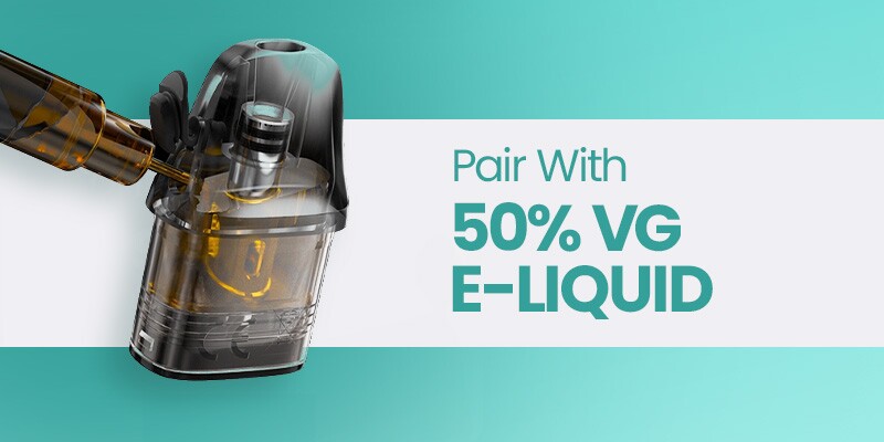 Ursa v3 pods use 50% VG e-liquid