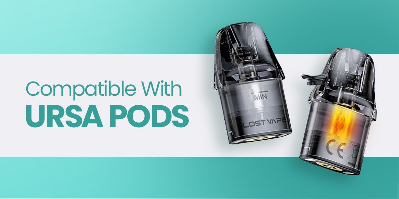 Ursa V2 2ml pod with mesh coil