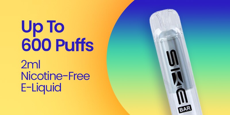 SKE Bar Zero Nicotine 600 puff pods