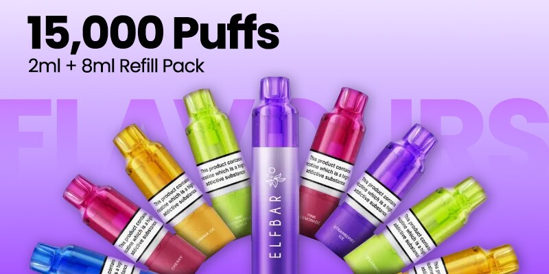 Elf Bar Plus15 refill packs