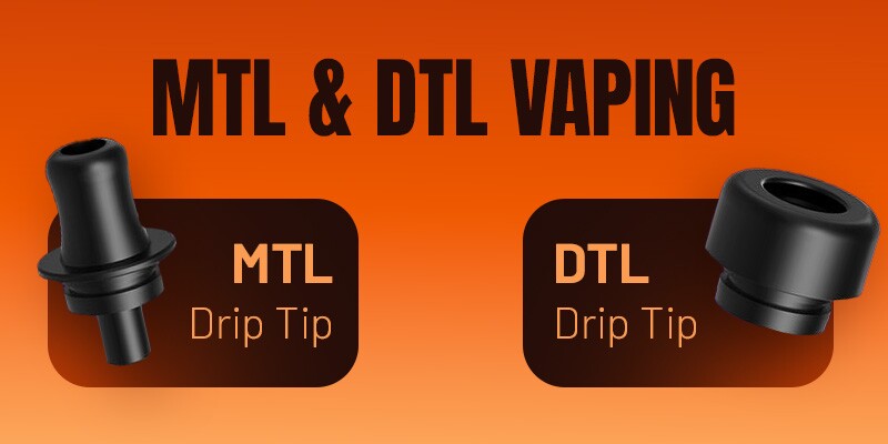 Geekvape Aegis Force MTL and DTL drip tip