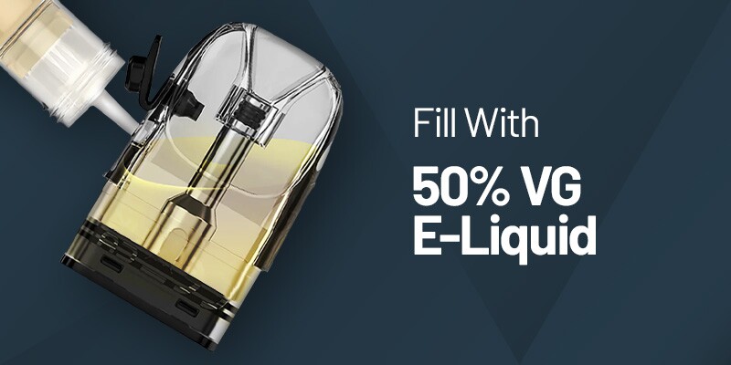 Smok Arco S1 with 50% VG e-liquid