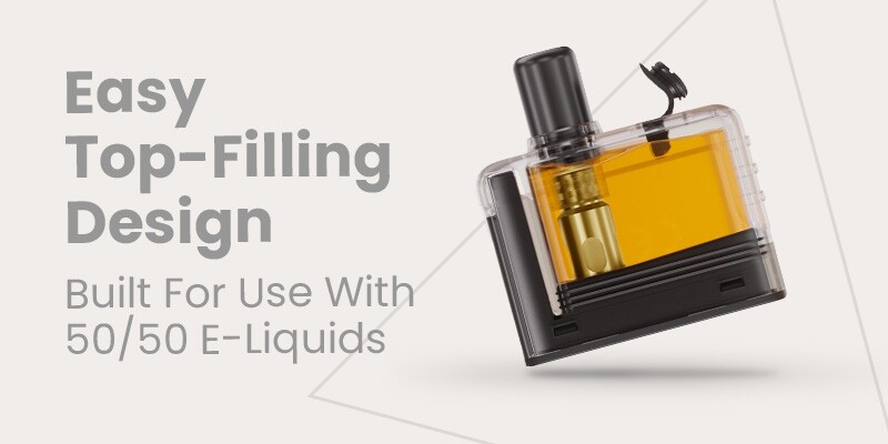Ori 35 top-filling pods best with 50/50 e-liquids