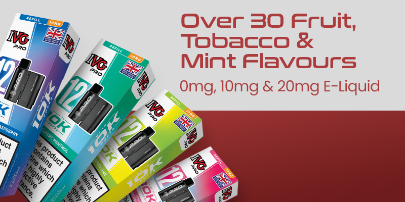 IVG Pro 2 E-Liquids Specs