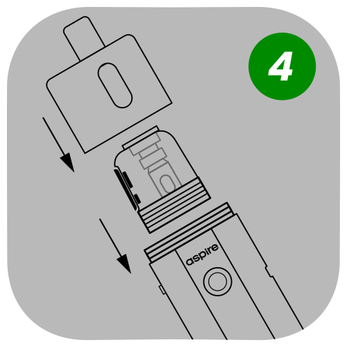 Replace the pod and cap