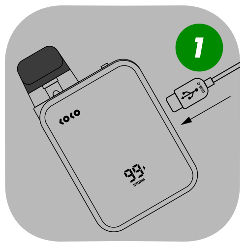 Charge Your Caliburn G5 Lite Koko