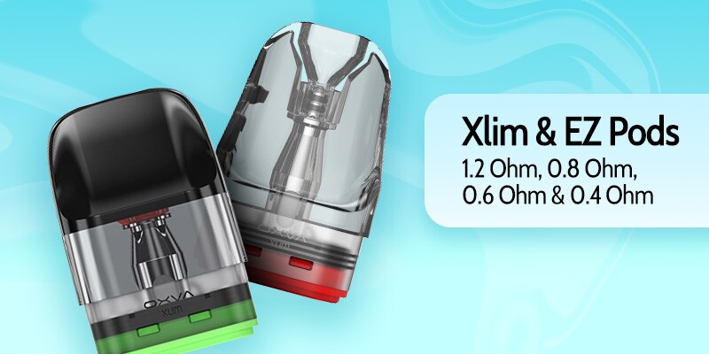 Oxva Xlim Go Lite Pod Compatibility, Xlim & Xlim EZ Pods