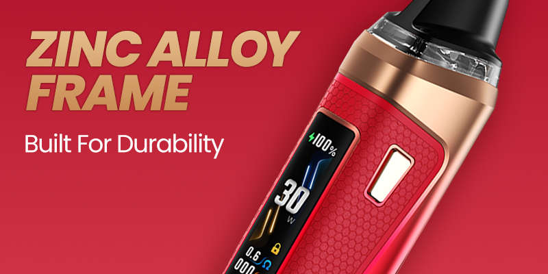 Aegis Nano 3 zinc alloy frame, drop-resistant