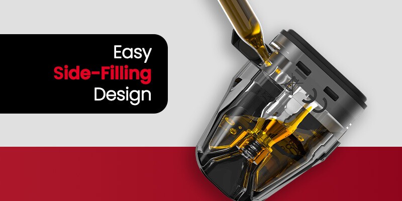 Oxva Xlim Stainless steel side-filling