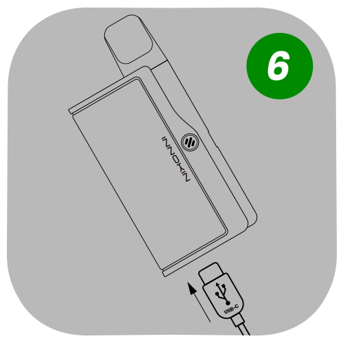 Plug in The Charging Dock