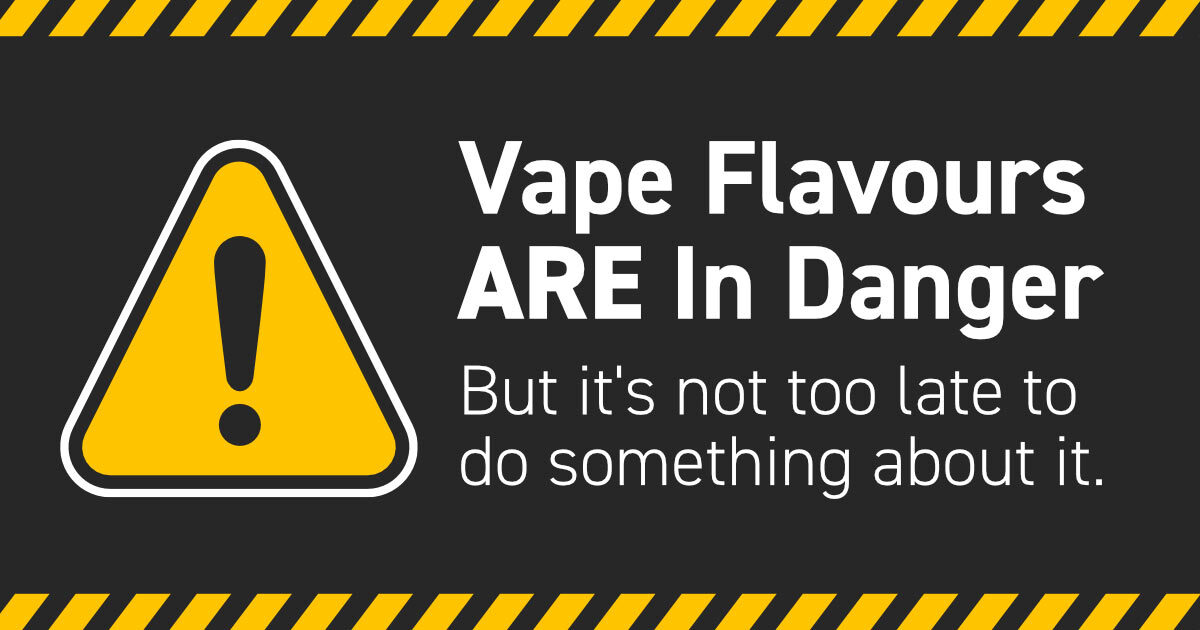 Your Vape Flavours Are In Real Danger