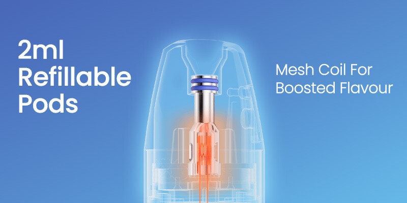 Innokin Foretex 2ml pods with mesh coils
