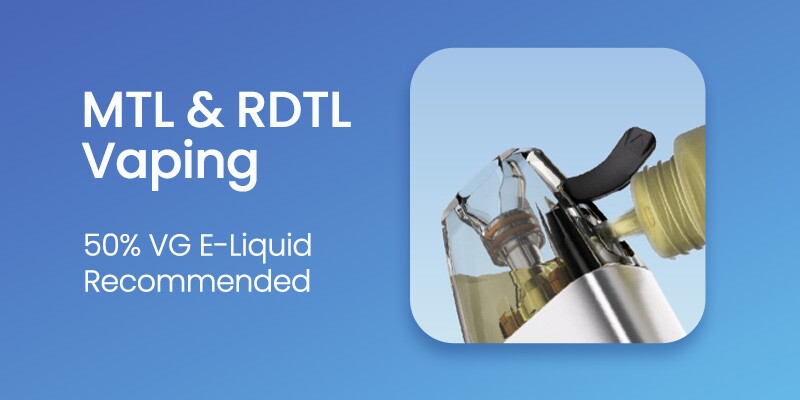 Innokin Foretex MTL & RDTL 50% VG e-liquid
