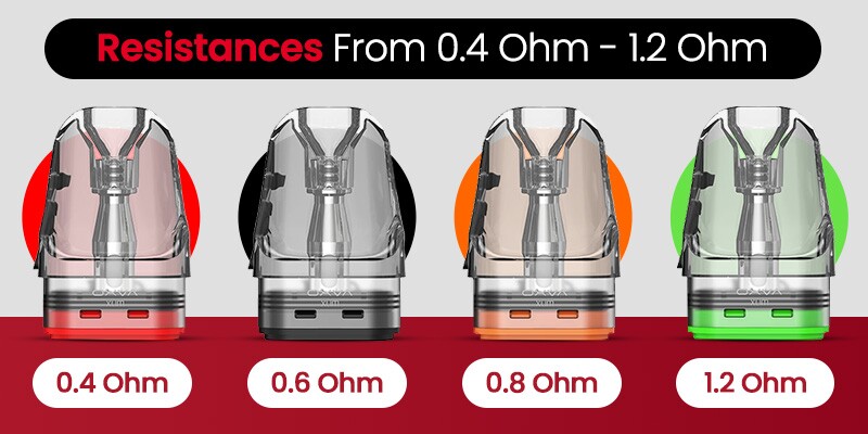 Oxva Xlim Stainless steel e-liquid compatibility