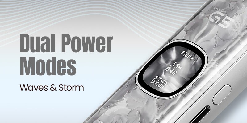 Caliburn G5 Waves Mode And Storm Mode