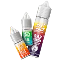Just Juice Bar salts range illustration
