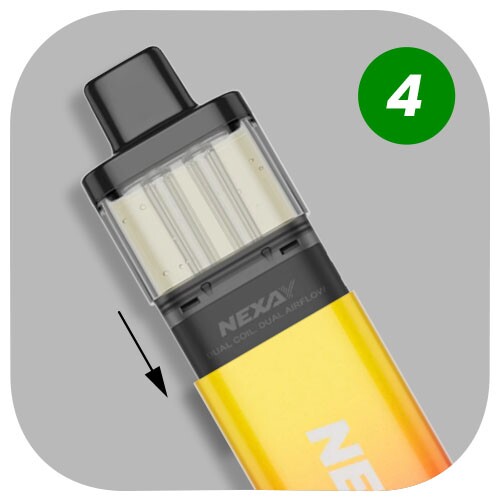 Insert Refill Pack Into Device