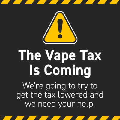 Is There Anything We Can Do To Fight The Vape Tax?