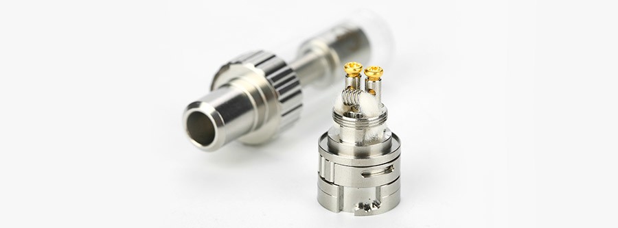 The Squid Squad RTA features a wide deck to support MTL and DTL coils as well as adjustable airflow.