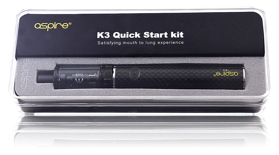 The Aspire K3 kit has been recommended for users of all experience levels