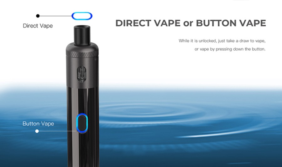 Offering the option of either button activation or inhale activation, the Uwell Whirl S can be vaped in a way that suits you best, with discreet vapour production to mimic the inhale of a cigarette.