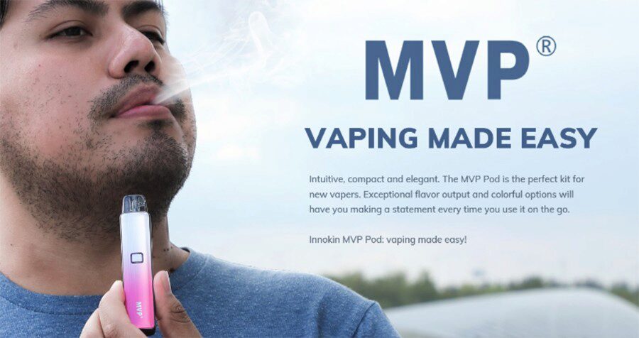 Small and simple, the Innokin MVP pod vape is an easy-to-use vape kit. 