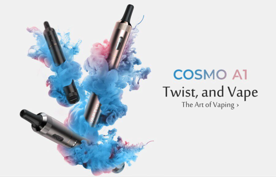 The Vaptio Cosmo A1 vape starter kit is a good introduction to vaping.