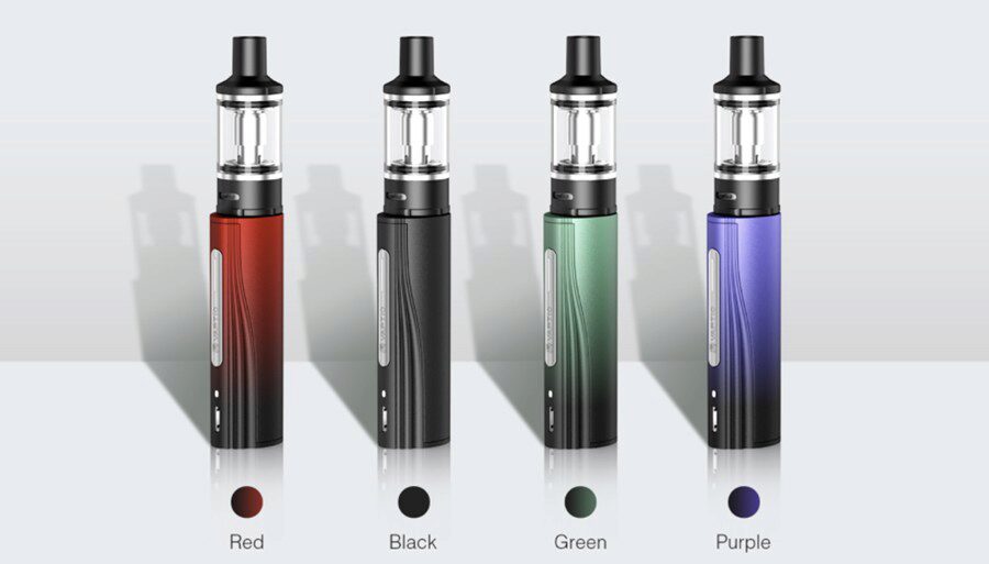 The Vaptio Leno vape kit comes in a variety of designs, meaning you’re able to match your look.