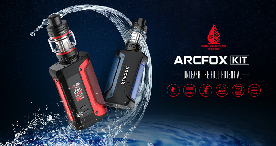 A powerful sub ohm vape kit with a sense of style, the Smok Arcfox is the ideal recommendation for vapers looking to experience increased vapour production.