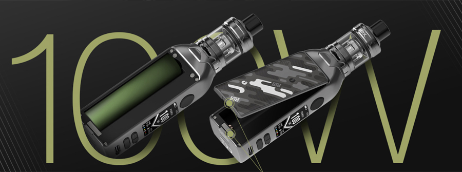 The Lost Vape BTB sub ohm starter kit is powered by a removable 18650 battery, so you can always carry a spare power source with you.