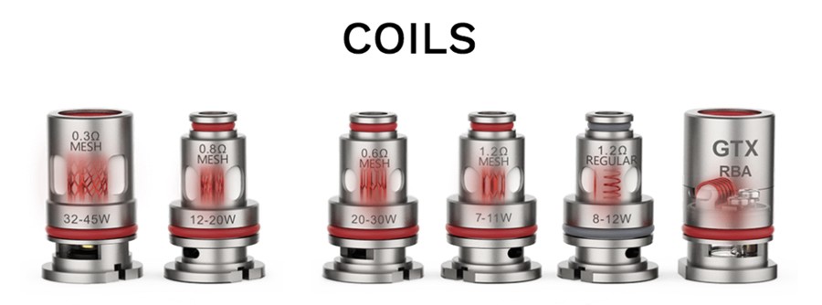 The 2ml Xiron replacement pods are compatible with the entire GX coil series, with a 0.3 Ohm mesh coil included for enhanced flavour and cloud production.