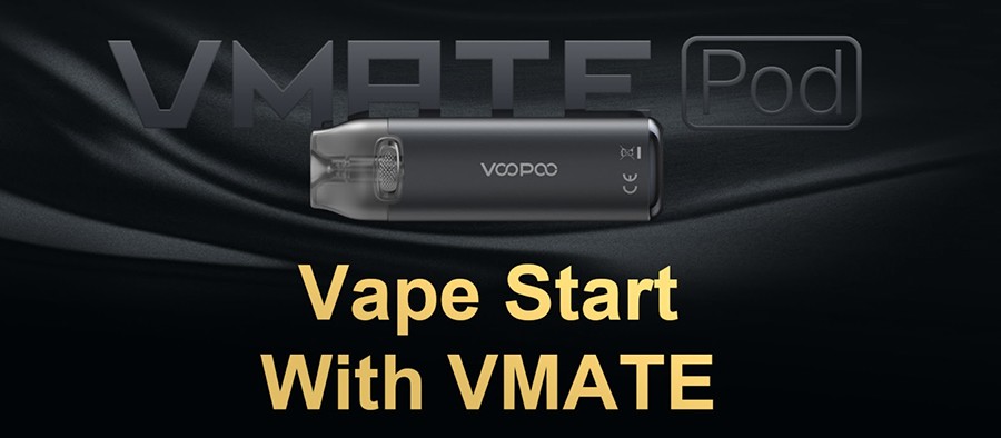 Offering a simpler, more compact approach to vaping, the VooPoo VMate pod kit delivers an authentic MTL vape via inhale activation.