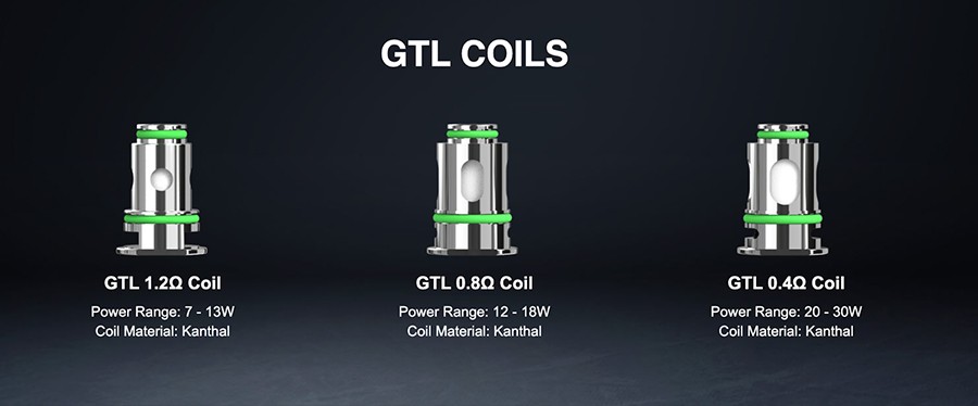 The Eleaf GTL replacement coils offer multiple options for a vape personal to you.