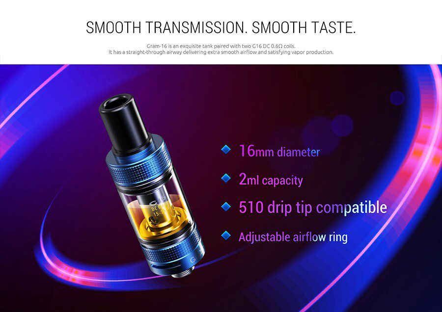 Take your pick from a wide wattage range and discover an MTL vape you'll feel comfortable with.