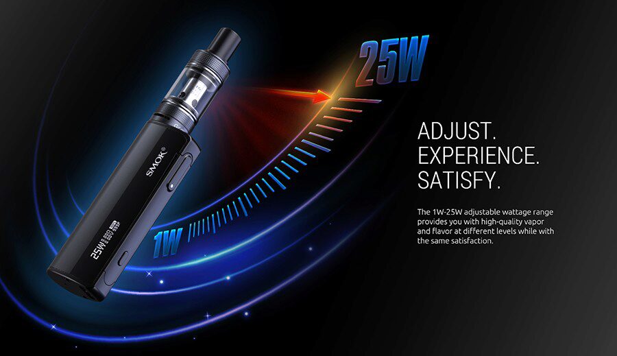 Take your pick from a wide wattage range and discover an MTL vape you'll feel comfortable with.