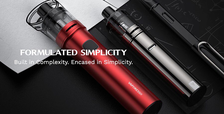 The Vaporesso GTX GO 40 pod kit combines a simple design with the latest chipset technology. 