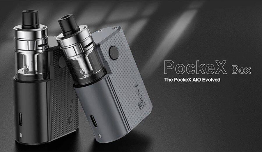 The Aspire Pockex Box kit is a simple option that’s ideal for new vapers.