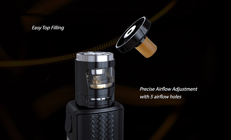 Top filling and adjustable airflow make the GZeno tank the ideal option for vapers look to experience a simpler vape.