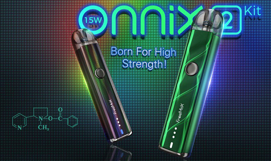 A simple, compact pod kit, the Freemax Onnix vape starter kit is the ideal option for new and experienced vapers alike. 